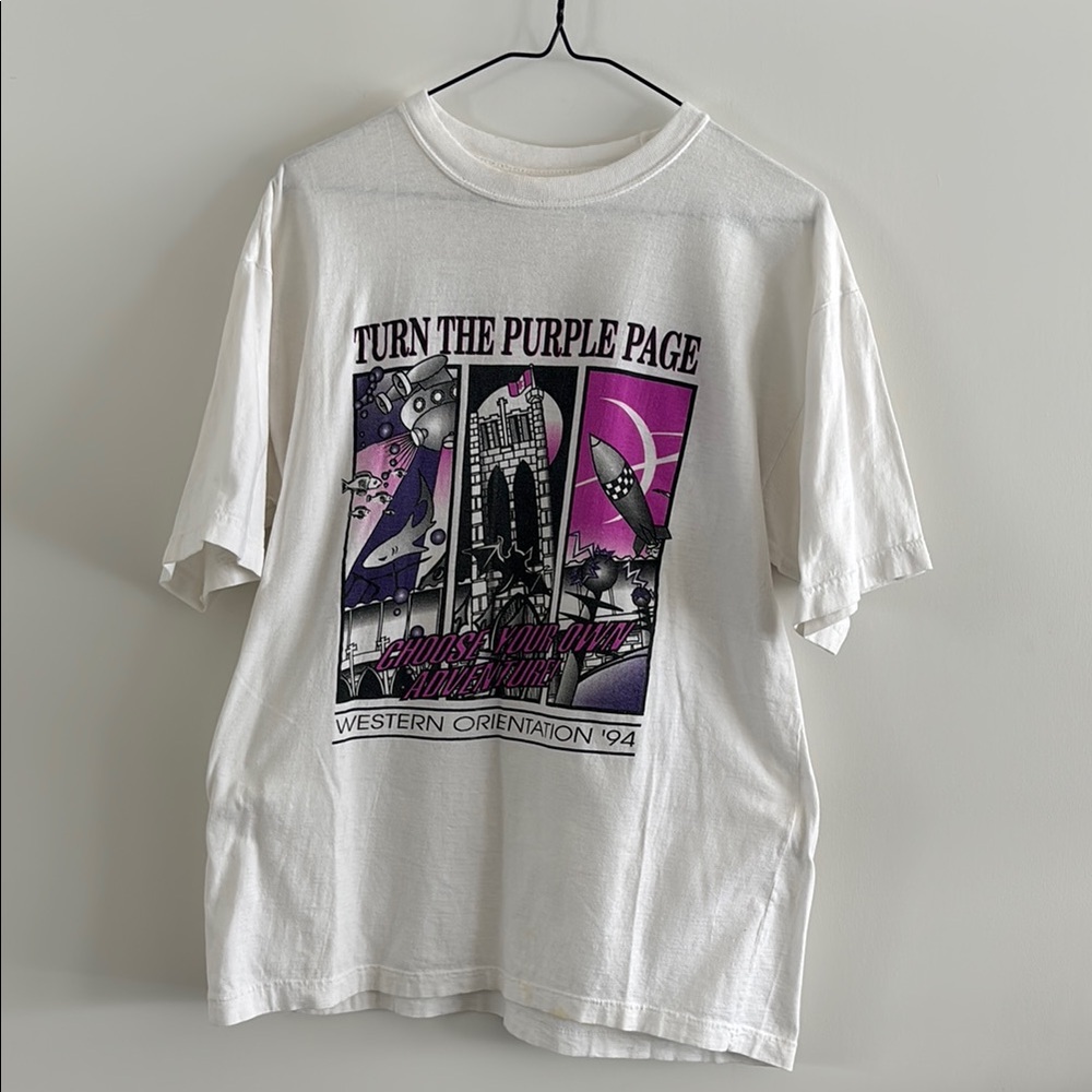 Vintage '94 Western University Orientation Shirt